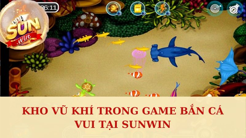 Vũ khí có trong game săn bắn